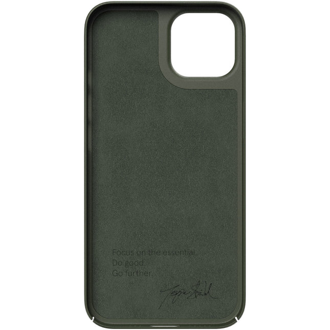 Nudient Thin case iPhone 13 groen